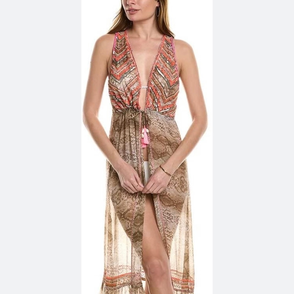 Ramy Brook Printed Silas Dress Coverup